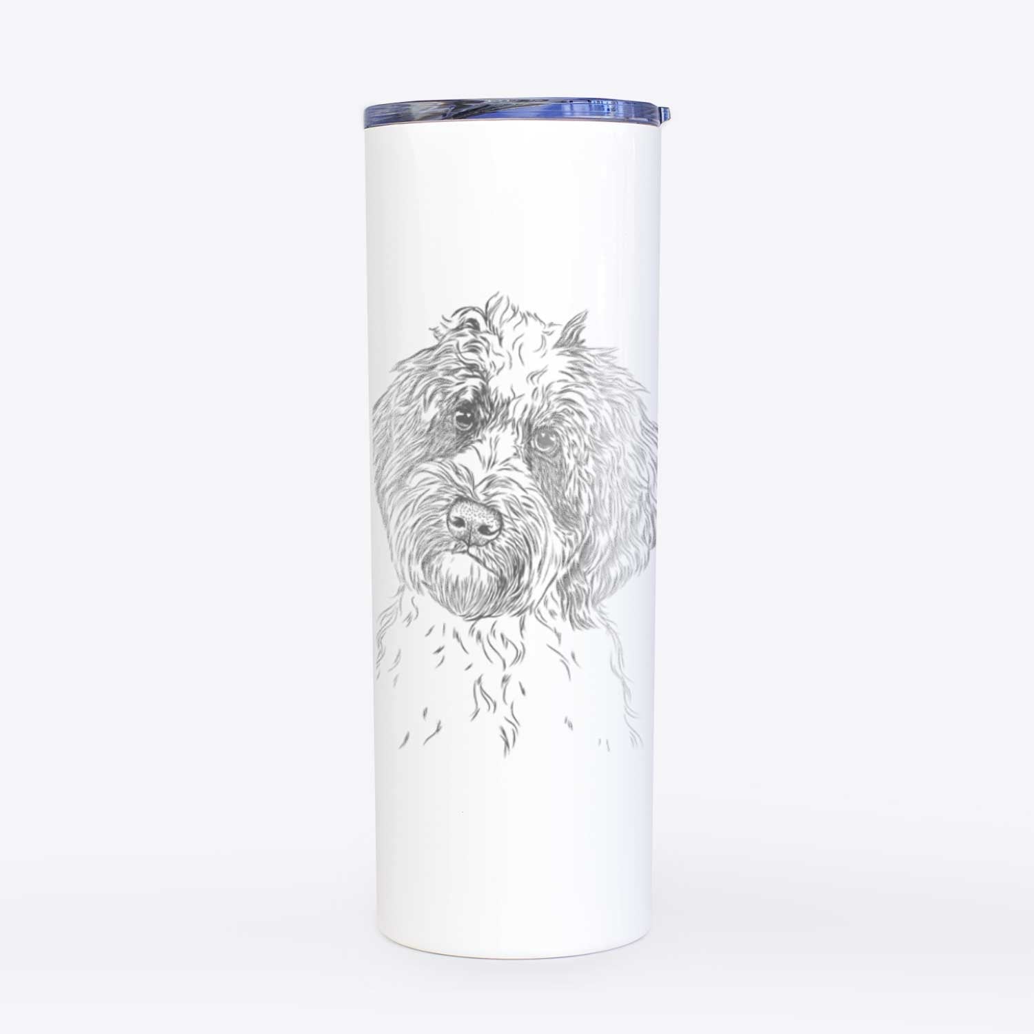 Rooney the Aussiedoodle - 20oz Skinny Tumbler