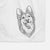 Rosalie the German Shepherd Mix Decorative Hand Towel