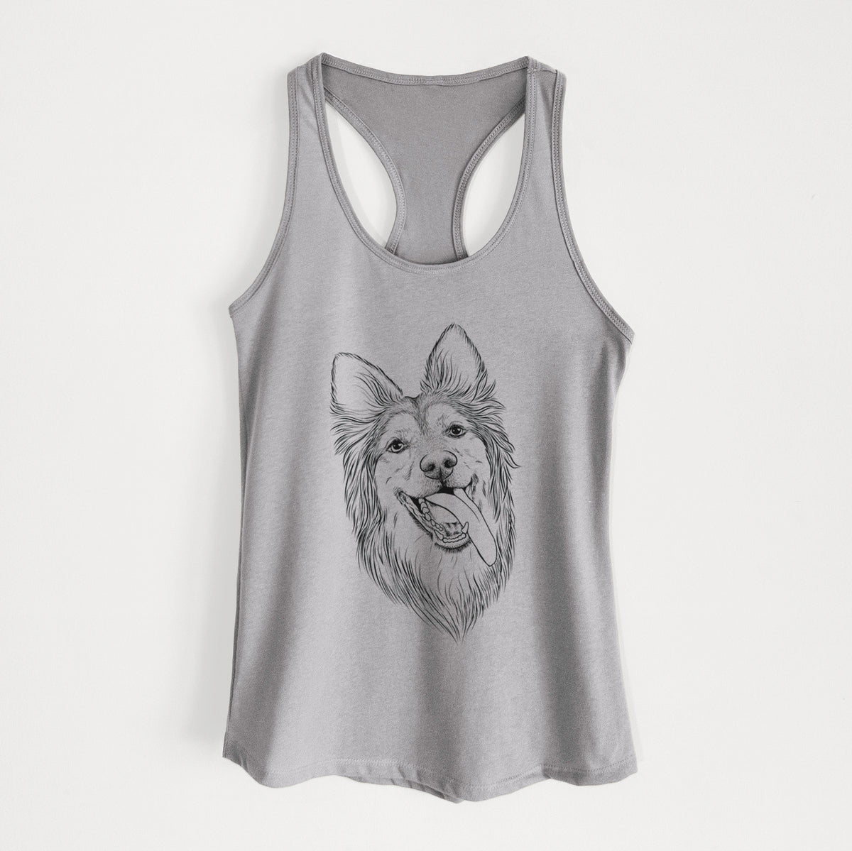 Rosalie the German Shepherd Mix - Women&#39;s Racerback Tanktop