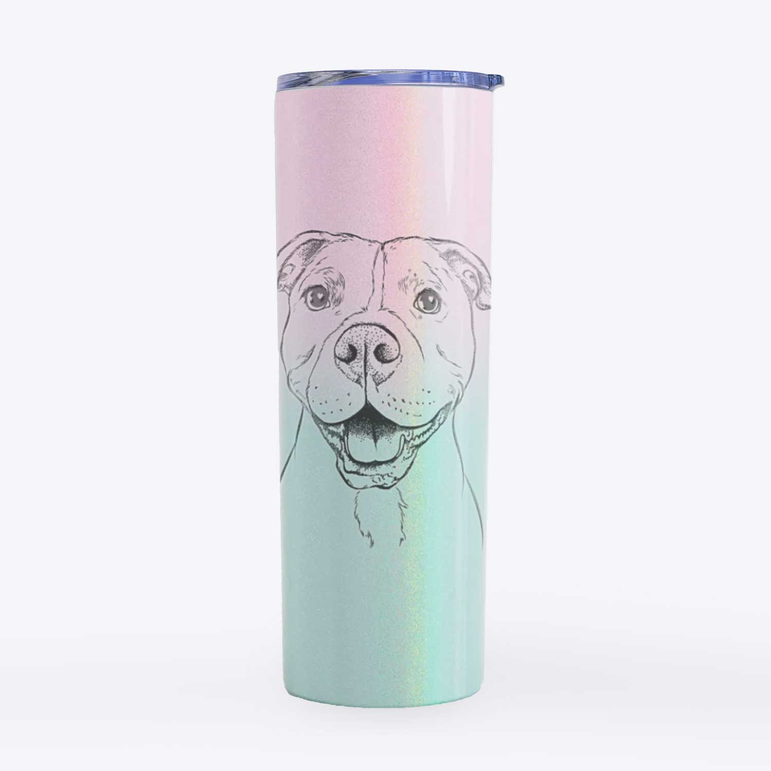 Roscoe the Pitbull - 20oz Skinny Tumbler