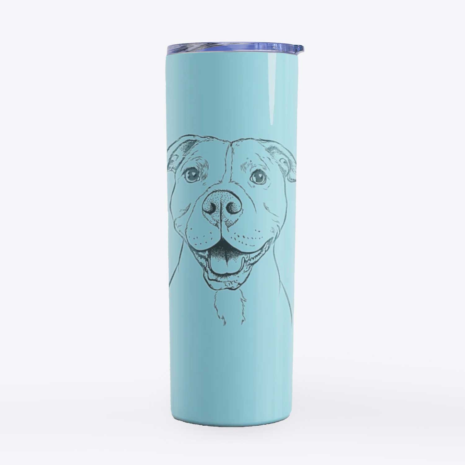 Roscoe the Pitbull - 20oz Skinny Tumbler