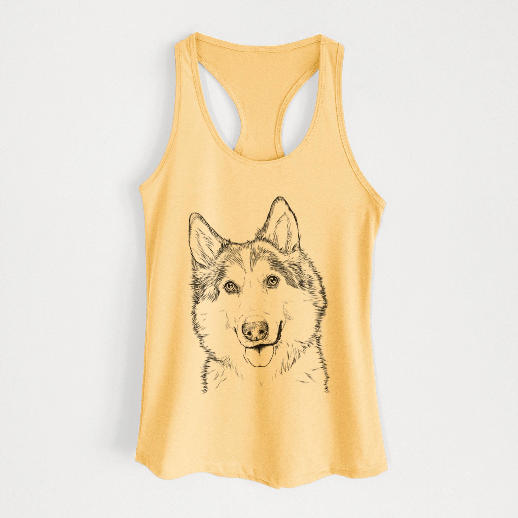 Roshi the Mixed Breed - Women's Racerback Tanktop