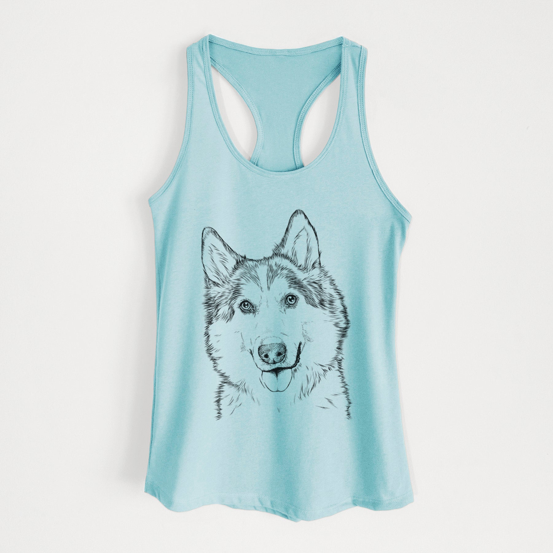 Roshi the Mixed Breed - Women's Racerback Tanktop