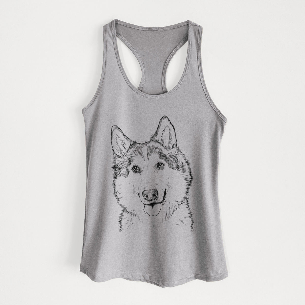 Roshi the Mixed Breed - Women&#39;s Racerback Tanktop