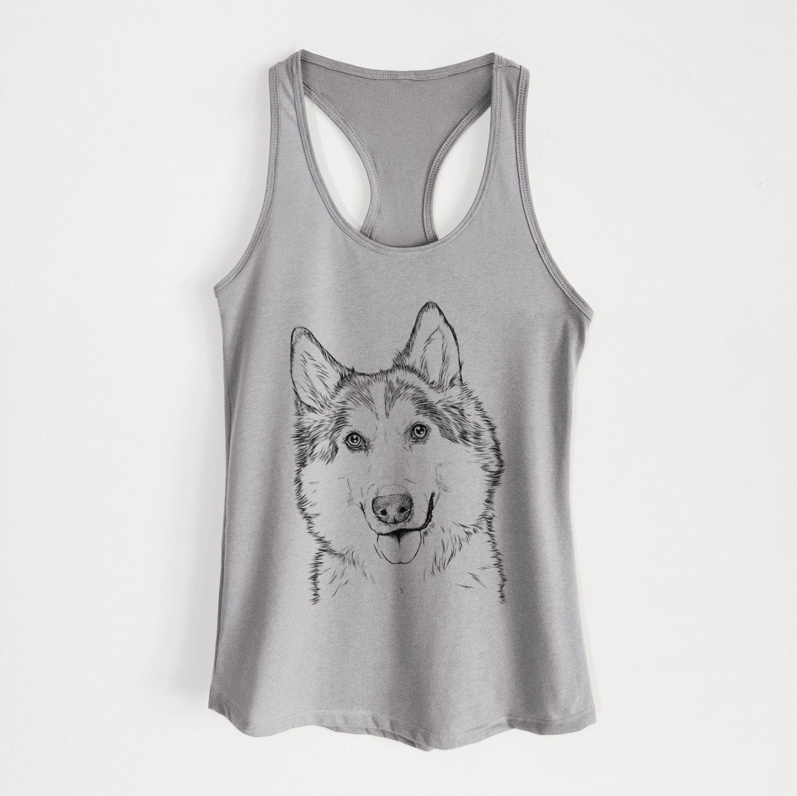 Roshi the Mixed Breed - Women's Racerback Tanktop