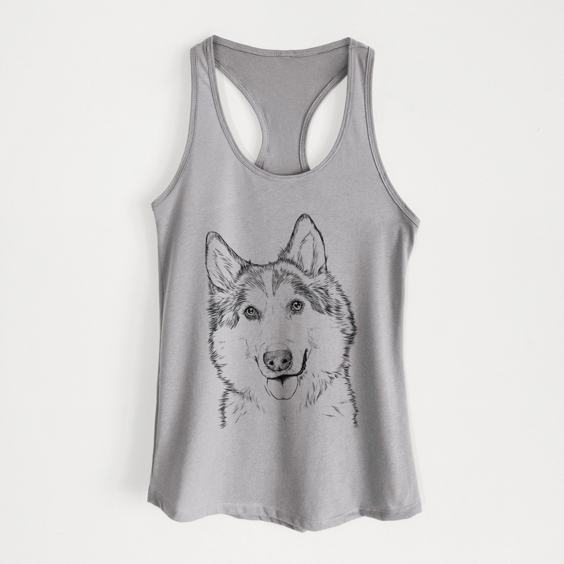 Roshi the Mixed Breed - Women's Racerback Tanktop