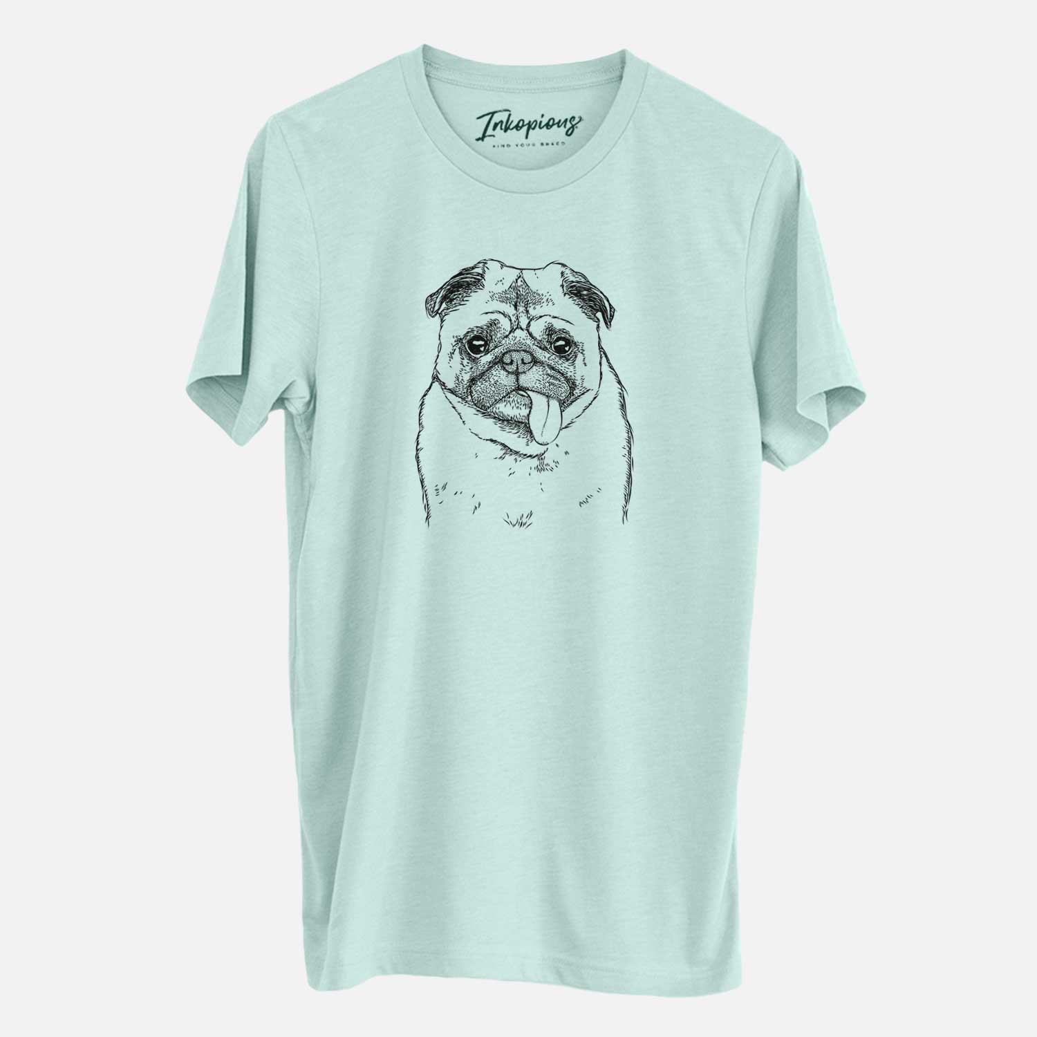 Bare Rosie the Pug - Unisex Crewneck