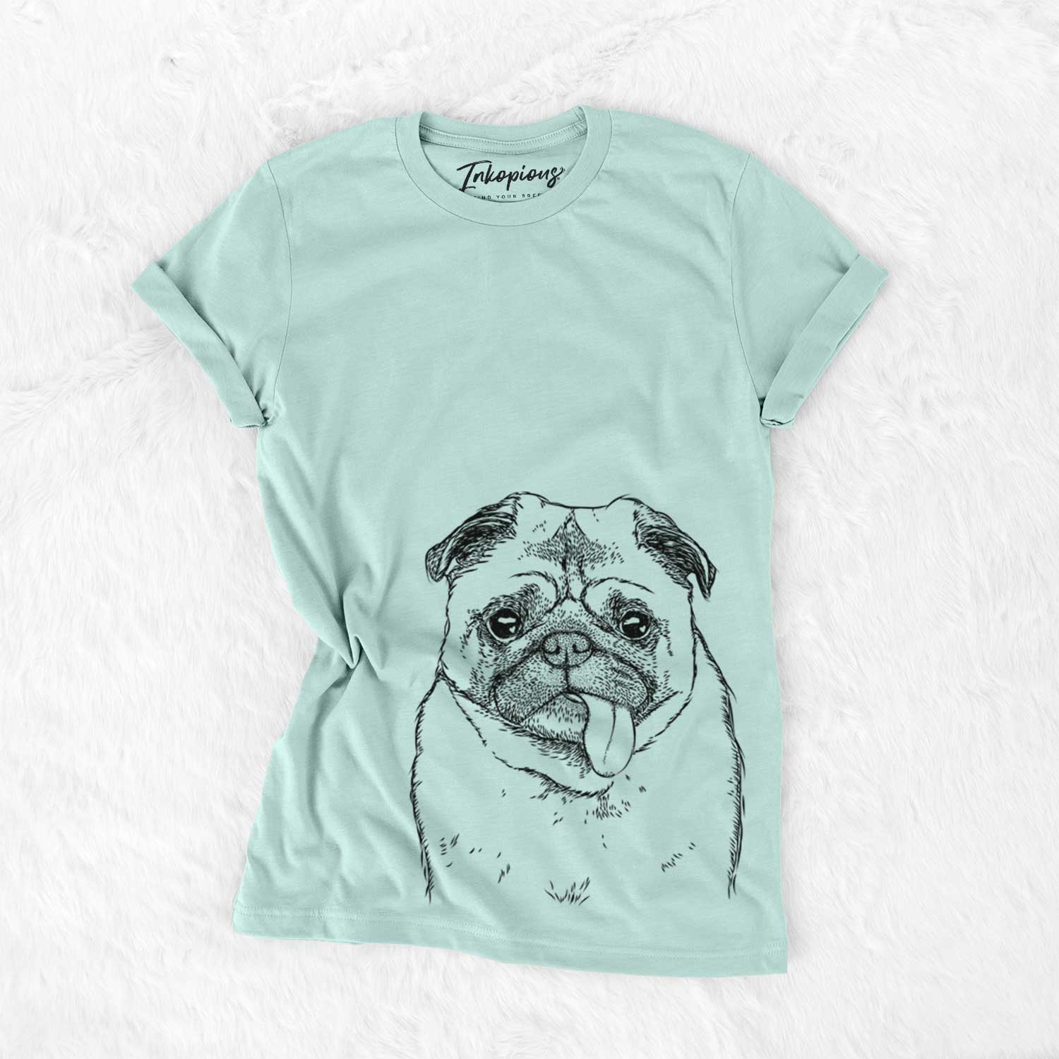 Bare Rosie the Pug - Unisex Crewneck