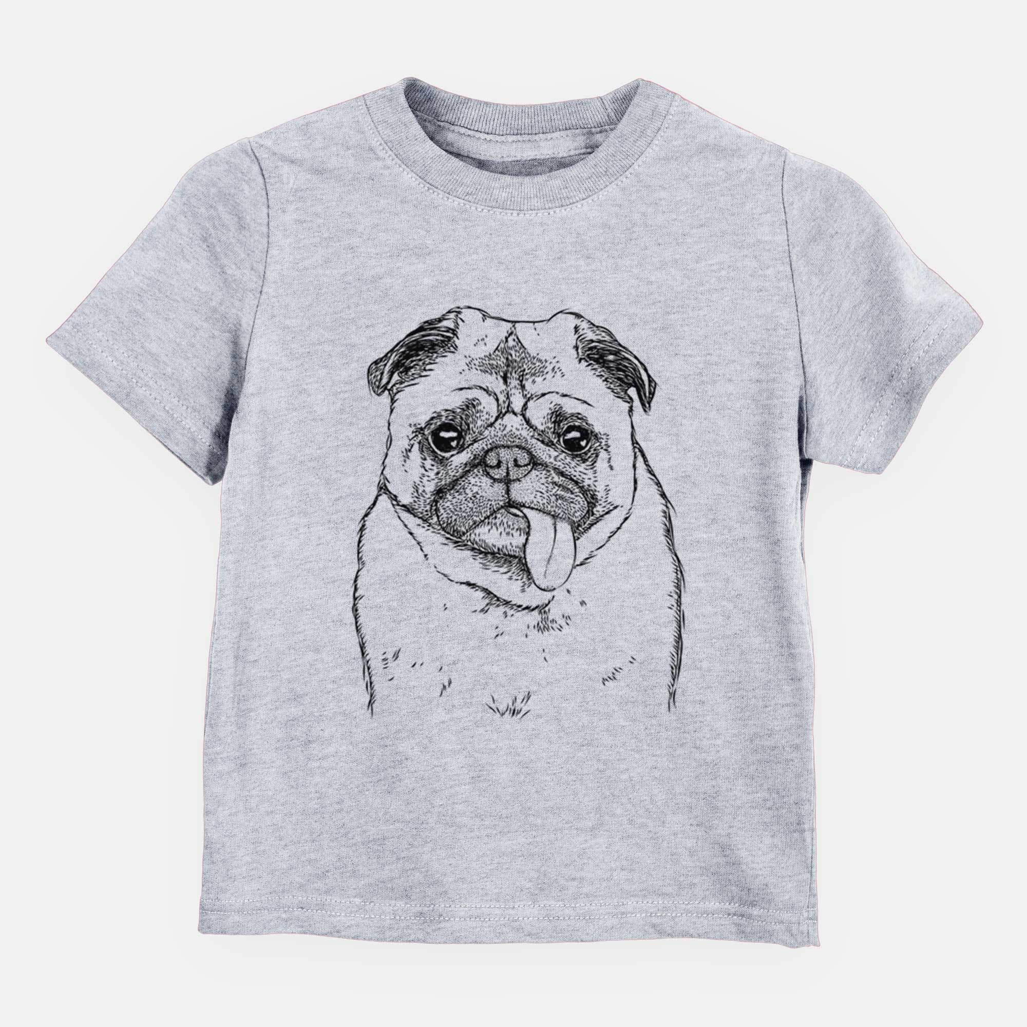 Bare Rosie the Pug - Kids/Youth/Toddler Shirt