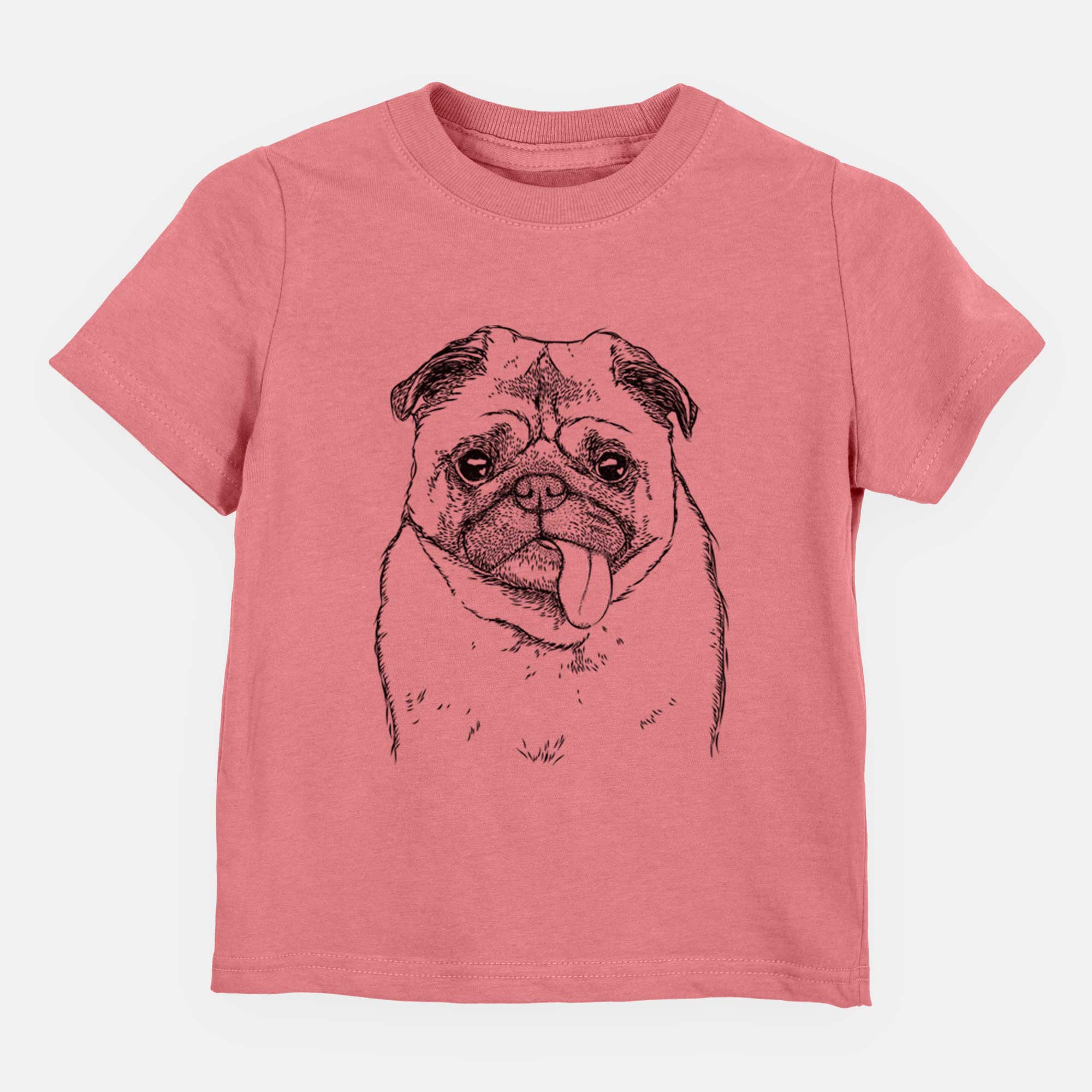 Bare Rosie the Pug - Kids/Youth/Toddler Shirt