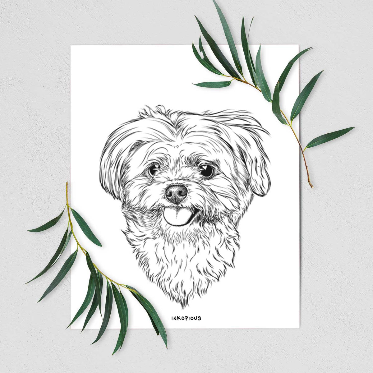 Rosie the Maltipoo Art Print