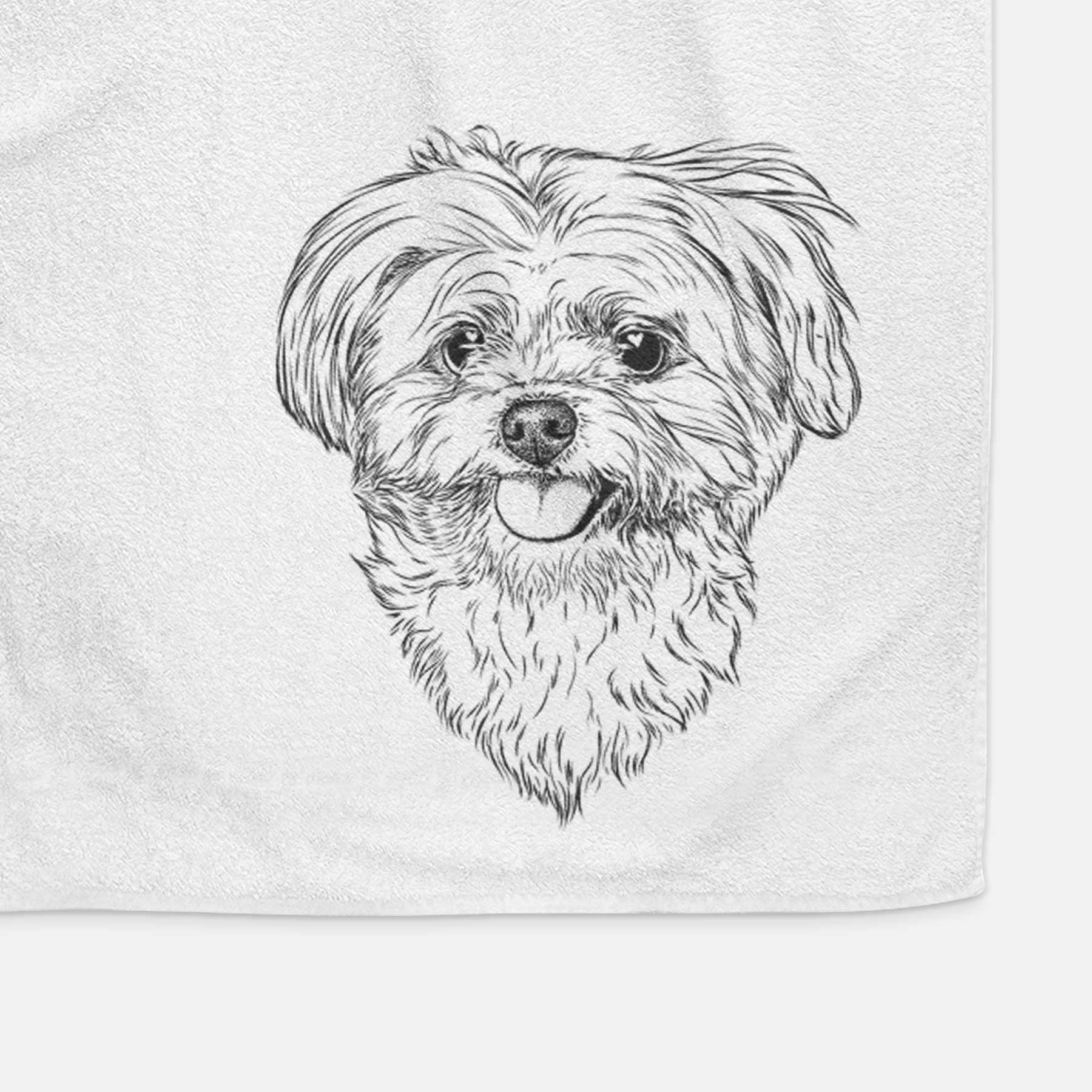 Rosie the Maltipoo Decorative Hand Towel