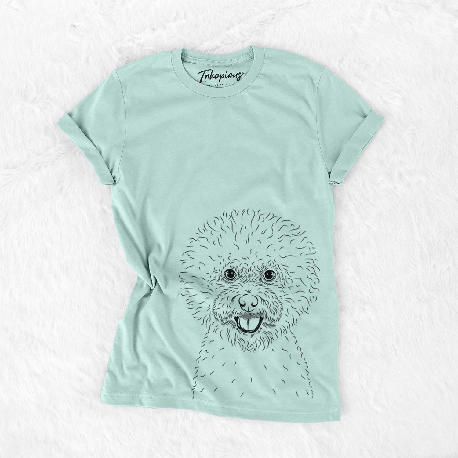 Bare Ross the Bichon Frise - Unisex Crewneck