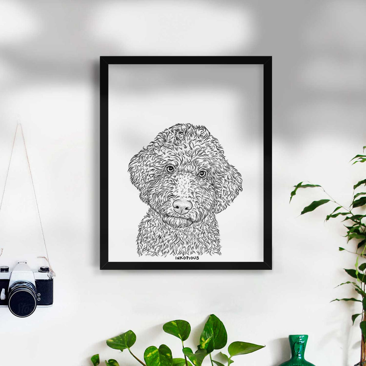 Ross the Lagotto Romagnolo Art Print