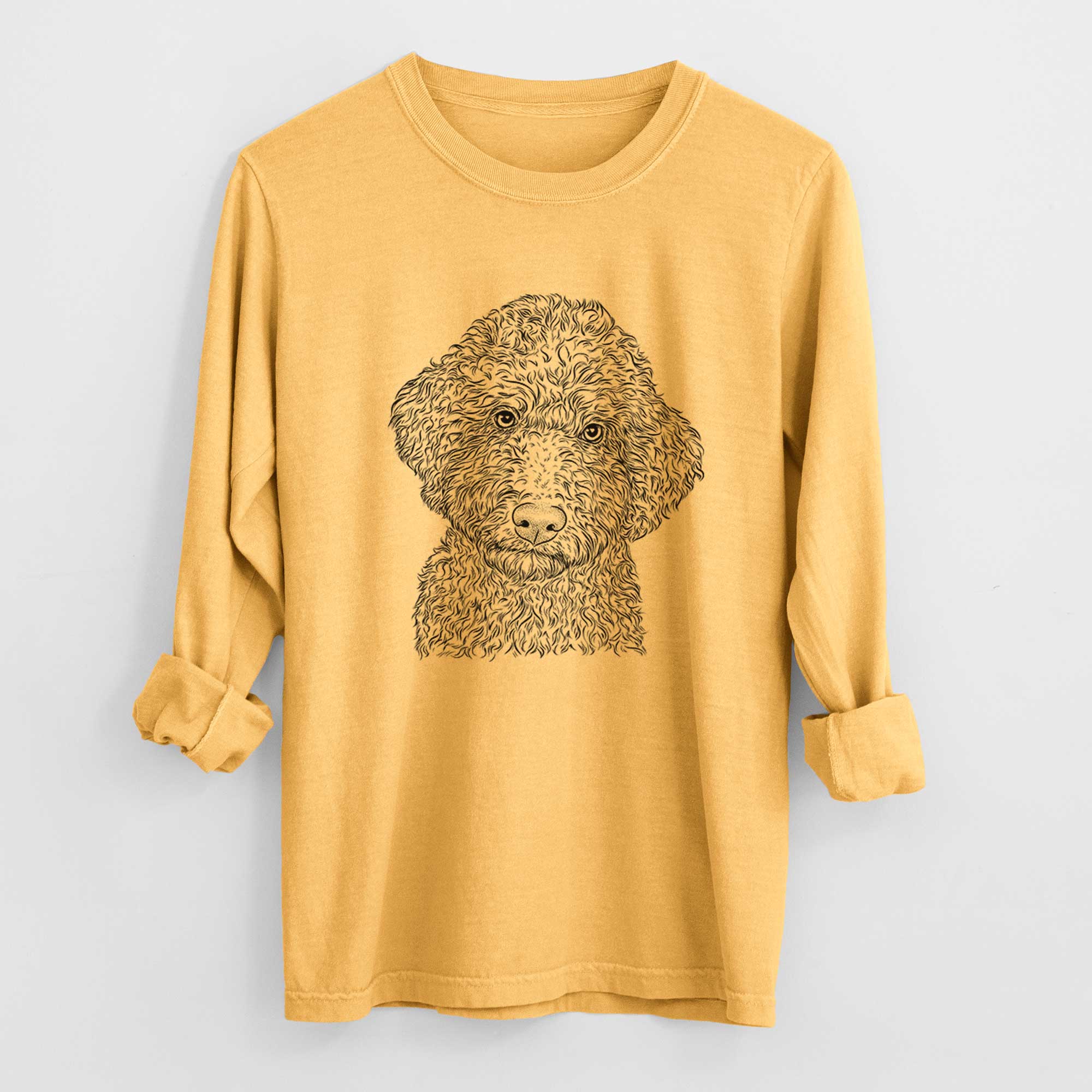 Bare Ross the Lagotto Romagnolo - Heavyweight 100% Cotton Long Sleeve