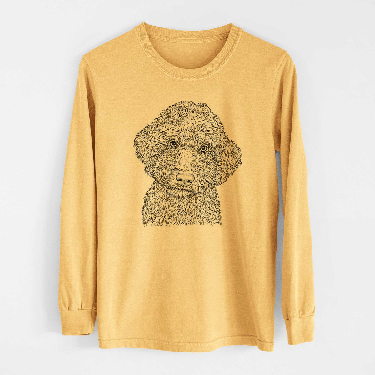 Bare Ross the Lagotto Romagnolo - Heavyweight 100% Cotton Long Sleeve