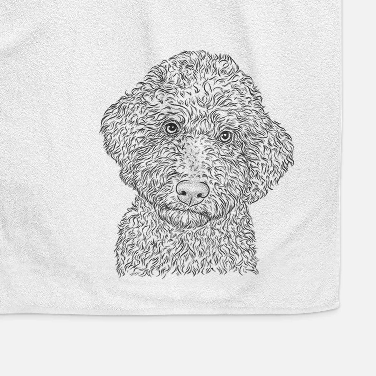 Ross the Lagotto Romagnolo Decorative Hand Towel