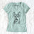 Bare Roux the Siberian Husky - Women's V-neck Shirt