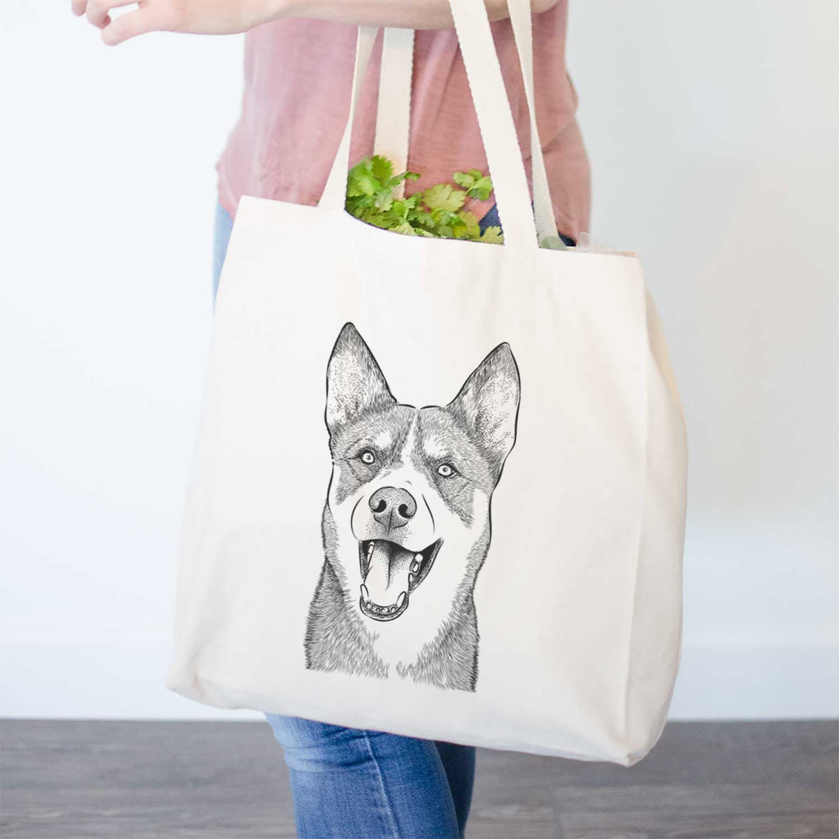 Roux the Siberian Husky - Tote Bag