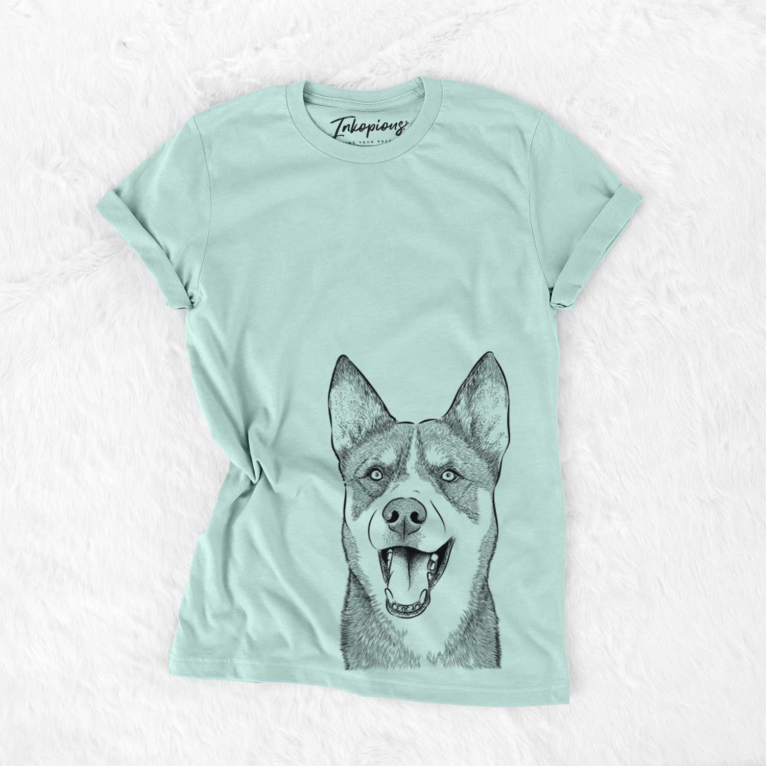 Bare Roux the Siberian Husky - Unisex Crewneck