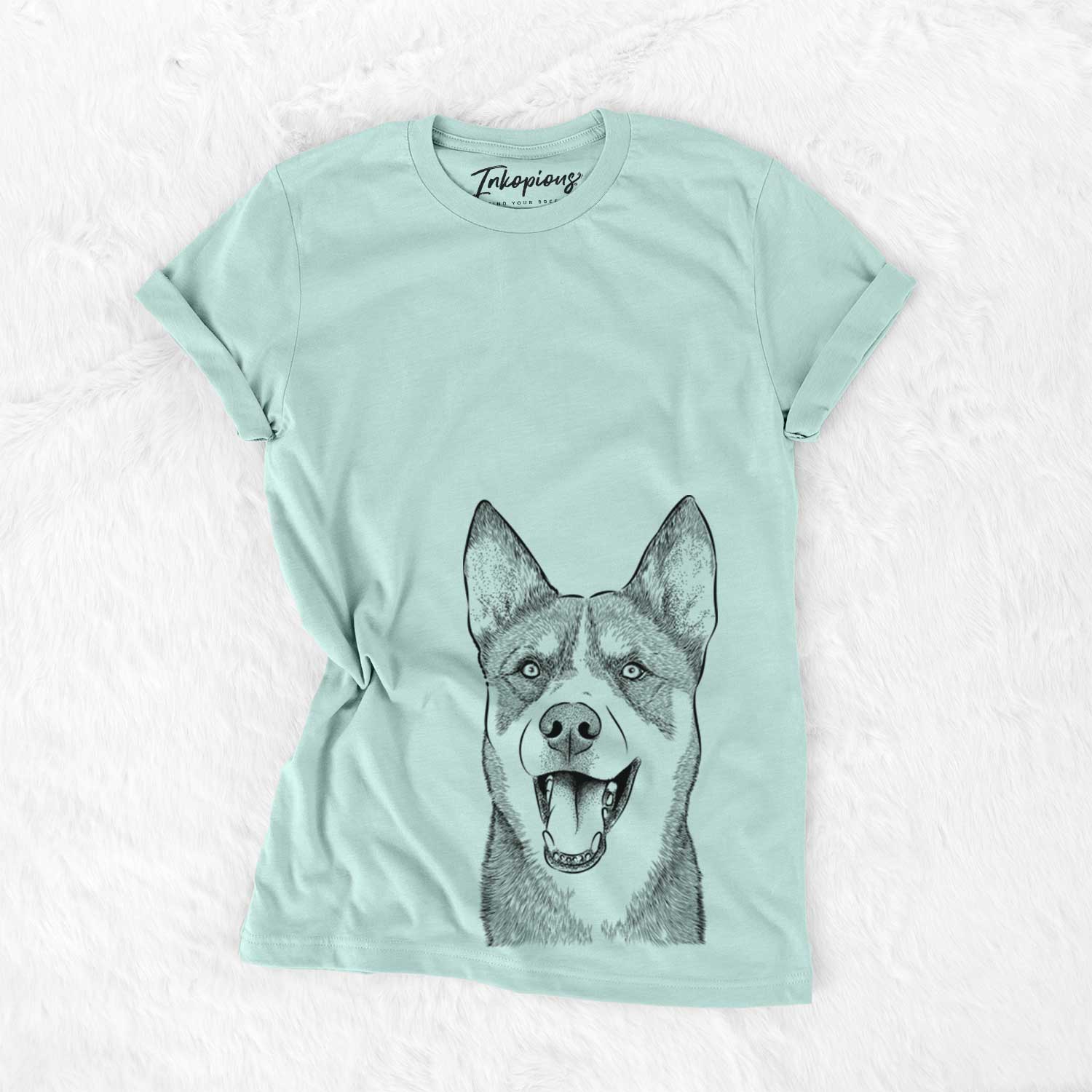 Roux the Siberian Husky - Bella Canvas Unisex Crewneck