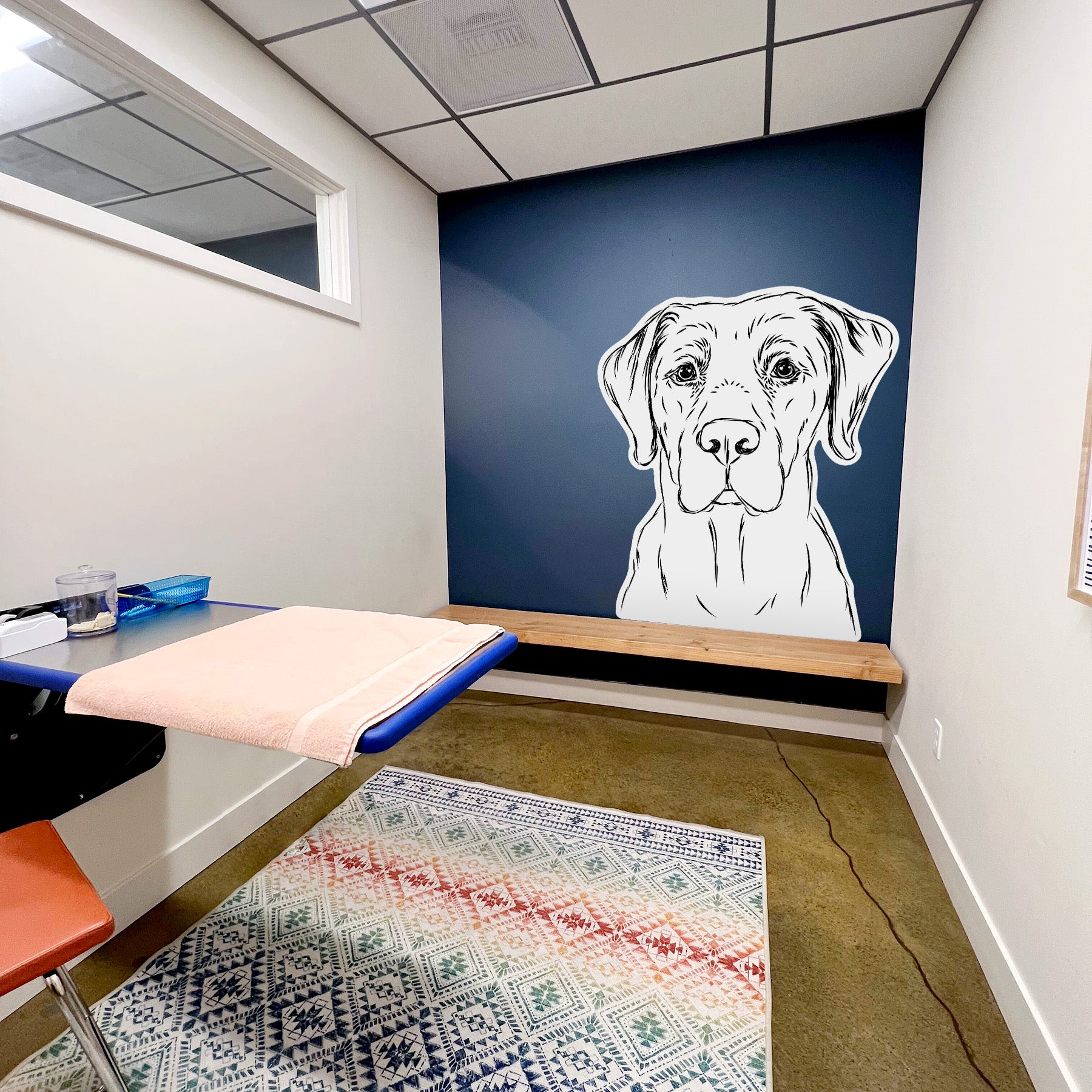 Rowdy the Labrador Retriever - Wall Decal