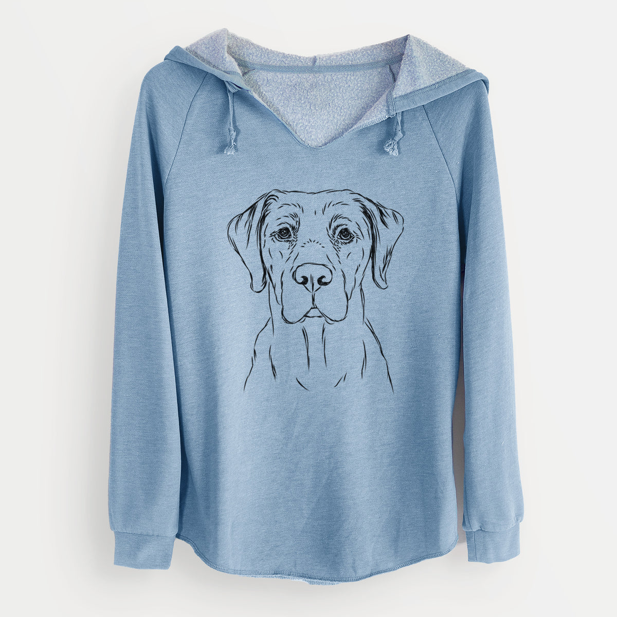 Bare Rowdy the Labrador Retriever - Cali Wave Hooded Sweatshirt