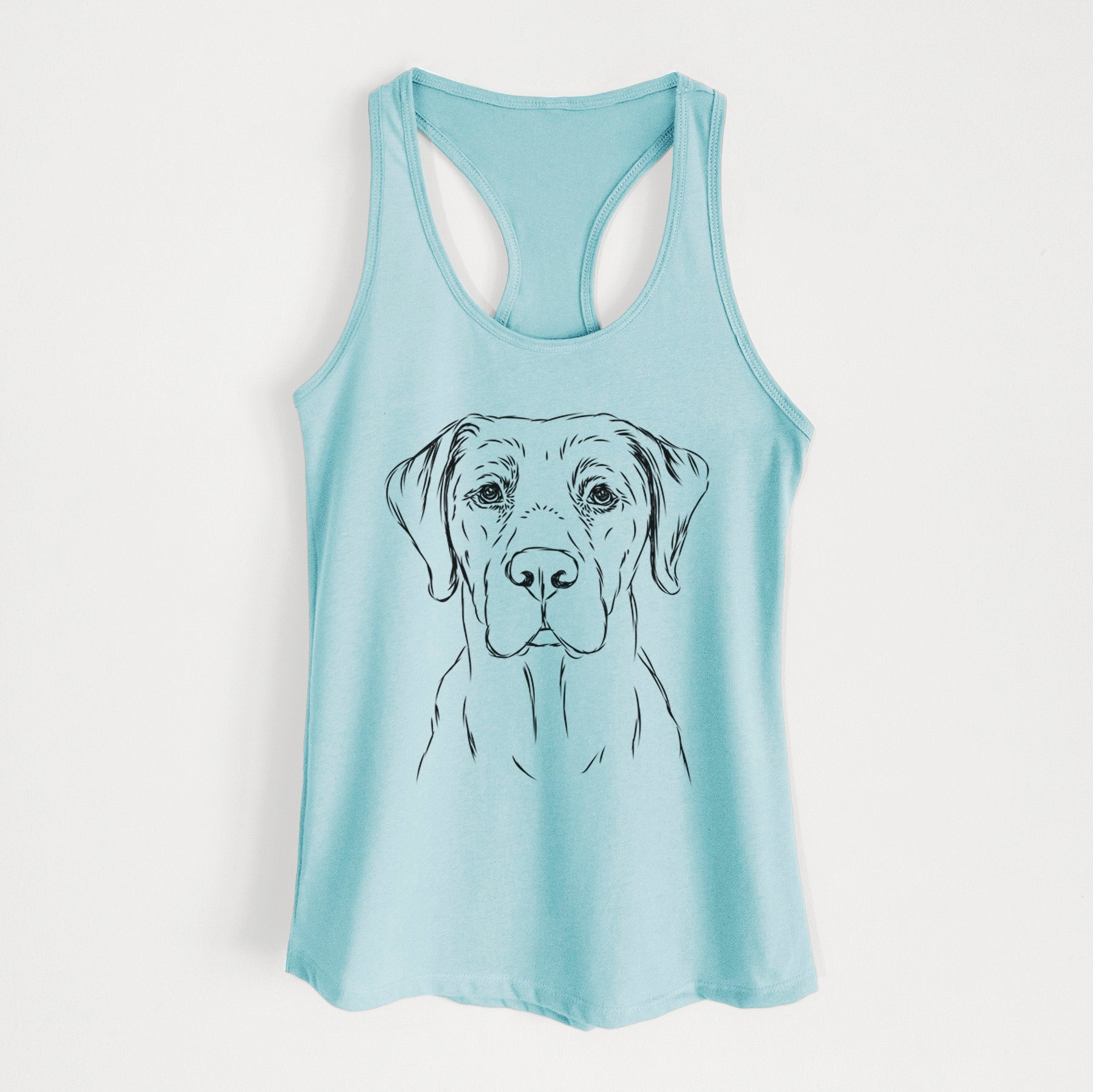 Rowdy the Labrador Retriever - Women's Racerback Tanktop