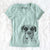 Bare Rowdy Rex the Boxer - Women's V-neck Shirt