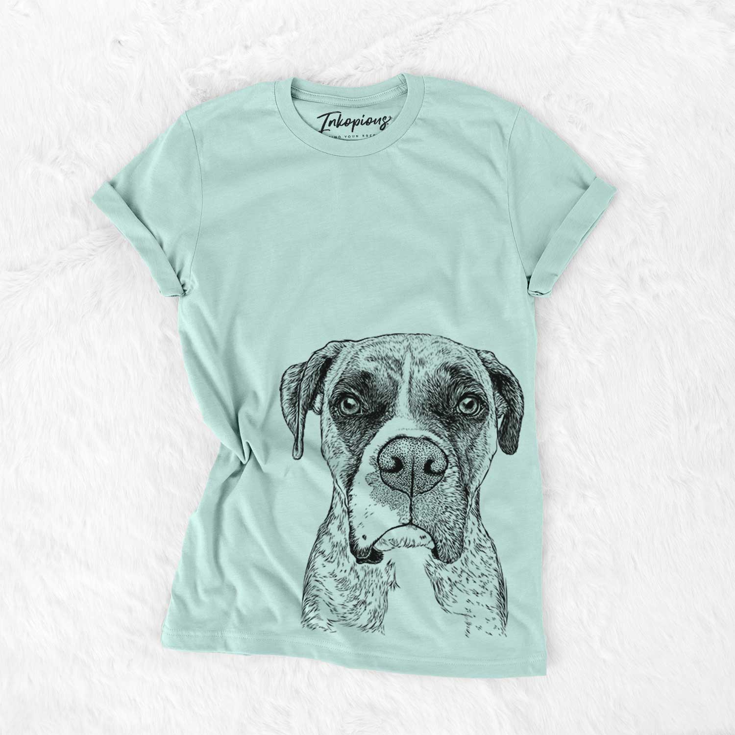 Rowdy Rex the Boxer - Bella Canvas Unisex Crewneck