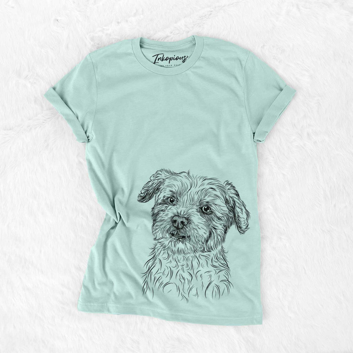 Bare Roxie the Schnauzer Shih Tzu Mix - Unisex Crewneck