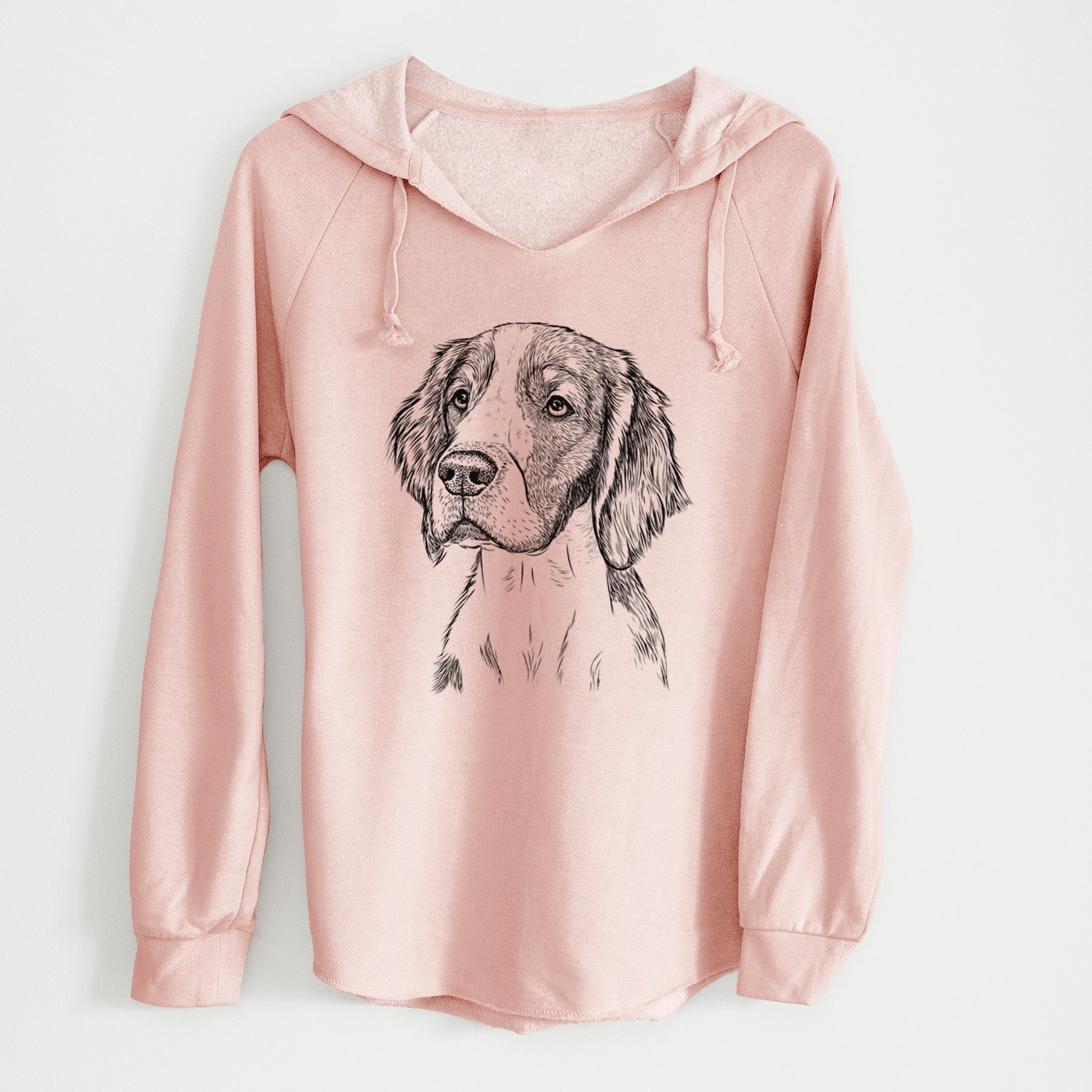 Bare Roxy the Welsh Springer Spaniel - Cali Wave Hooded Sweatshirt