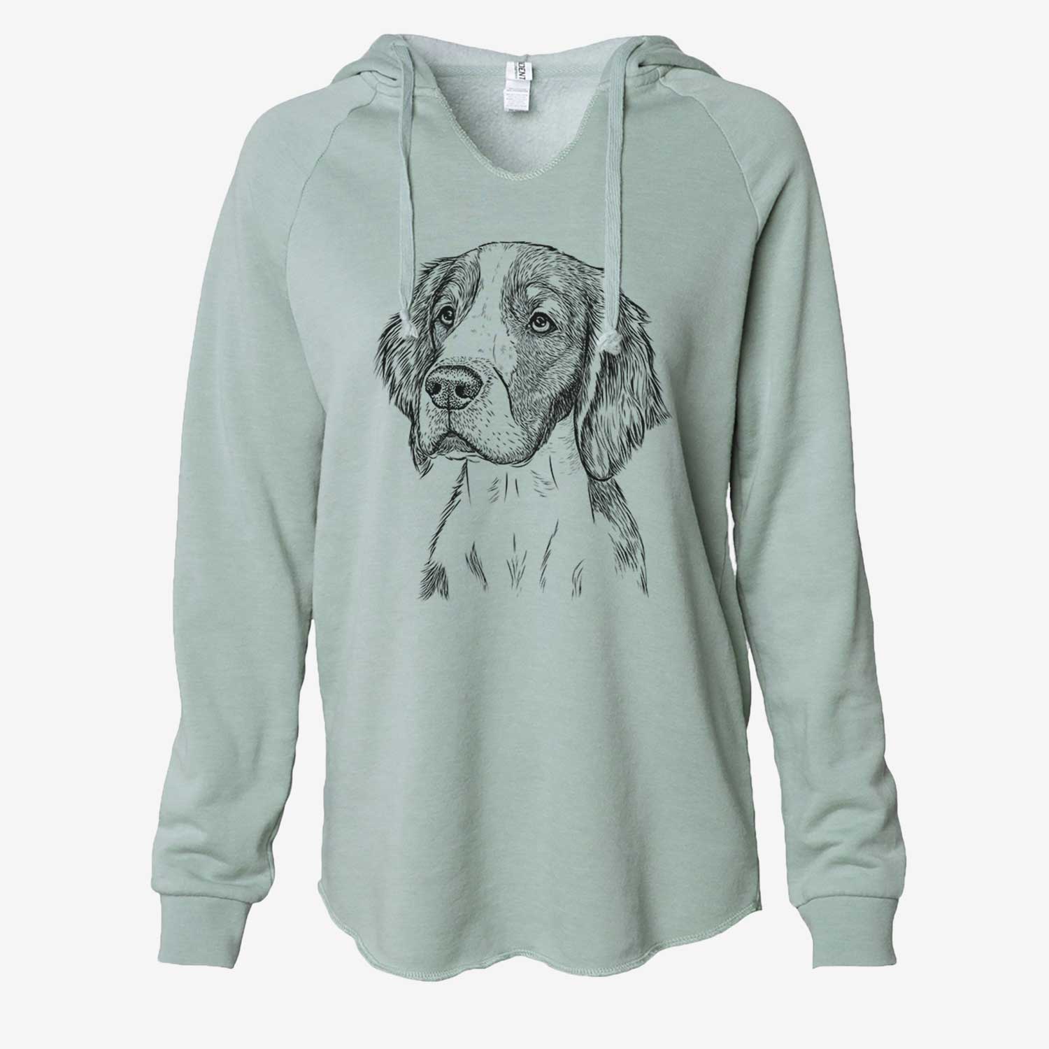 Roxy the Welsh Springer Spaniel - Cali Wave Hooded Sweatshirt