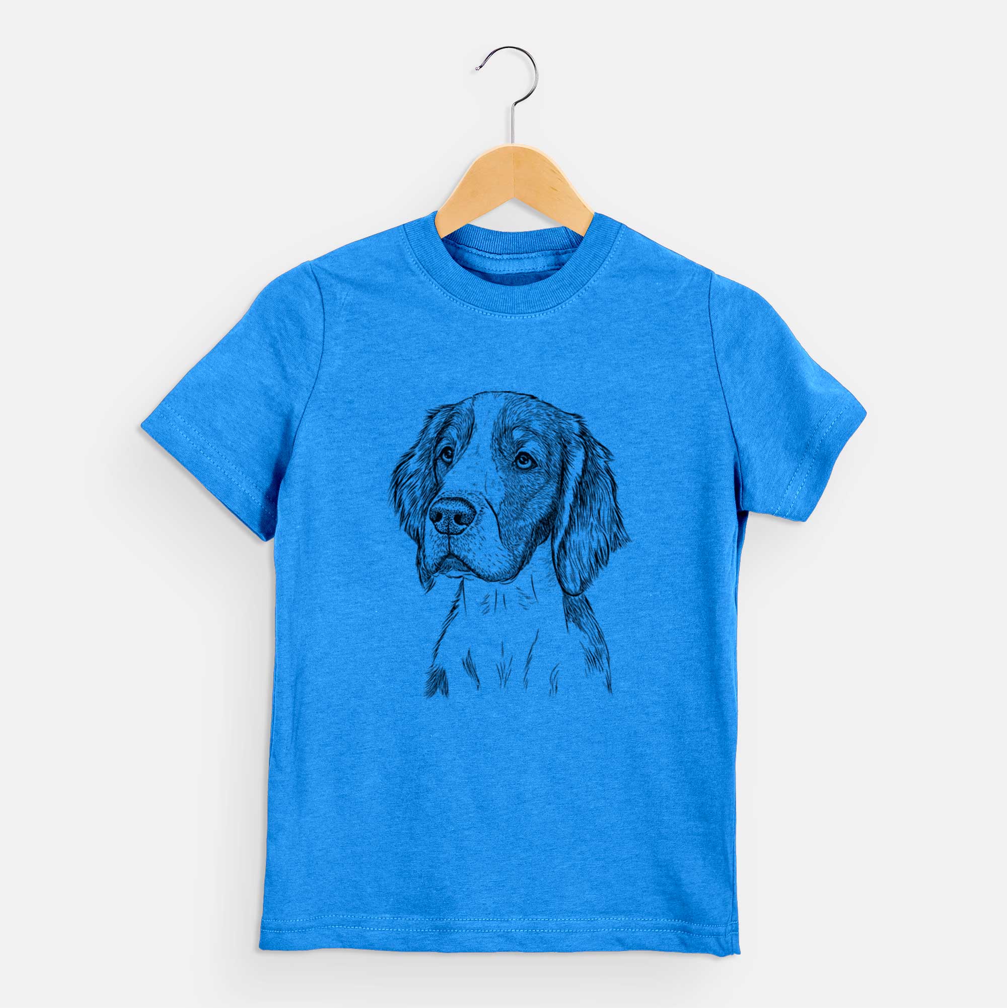 Bare Roxy the Welsh Springer Spaniel - Kids/Youth/Toddler Shirt