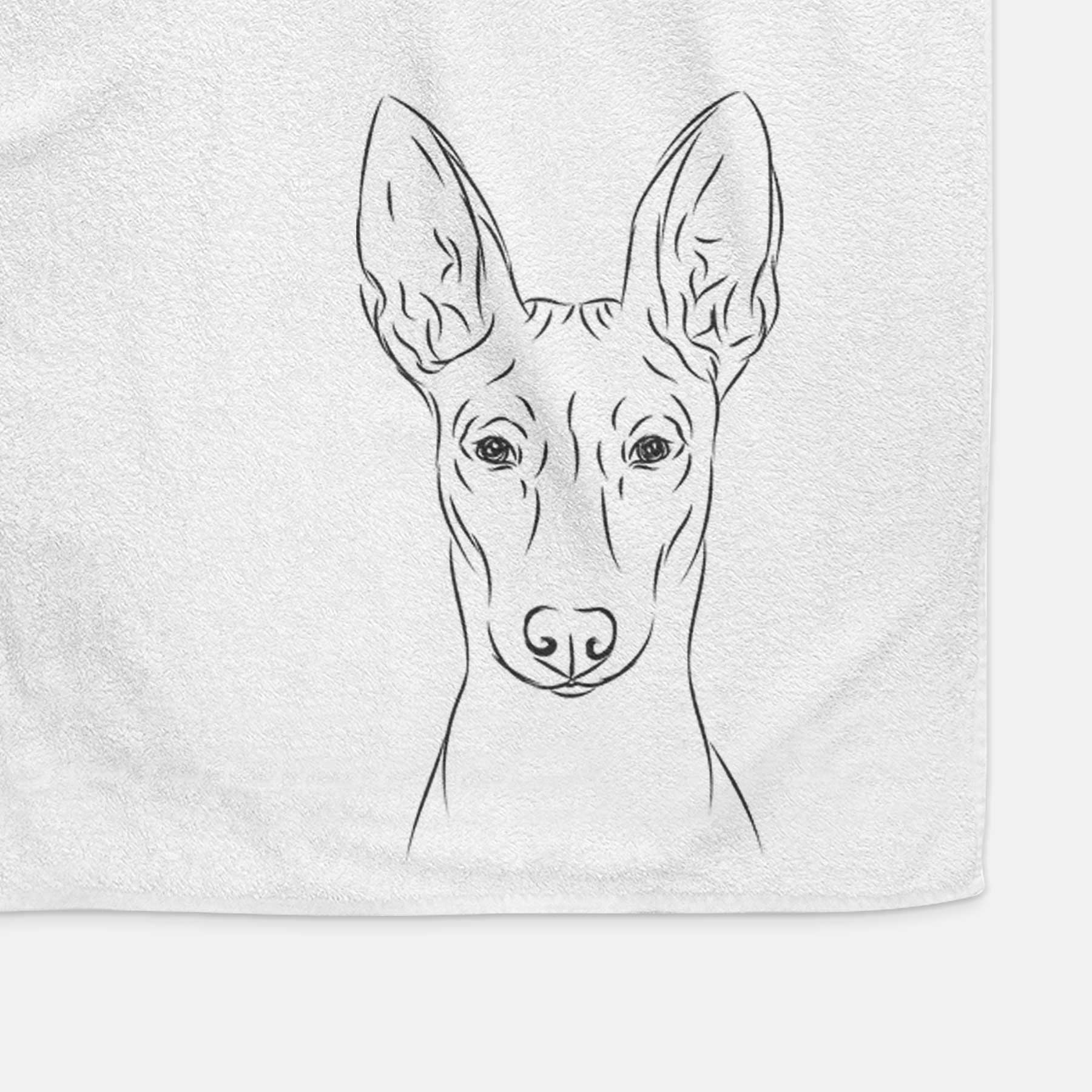 Ruadh the Pharaoh Hound Decorative Hand Towel