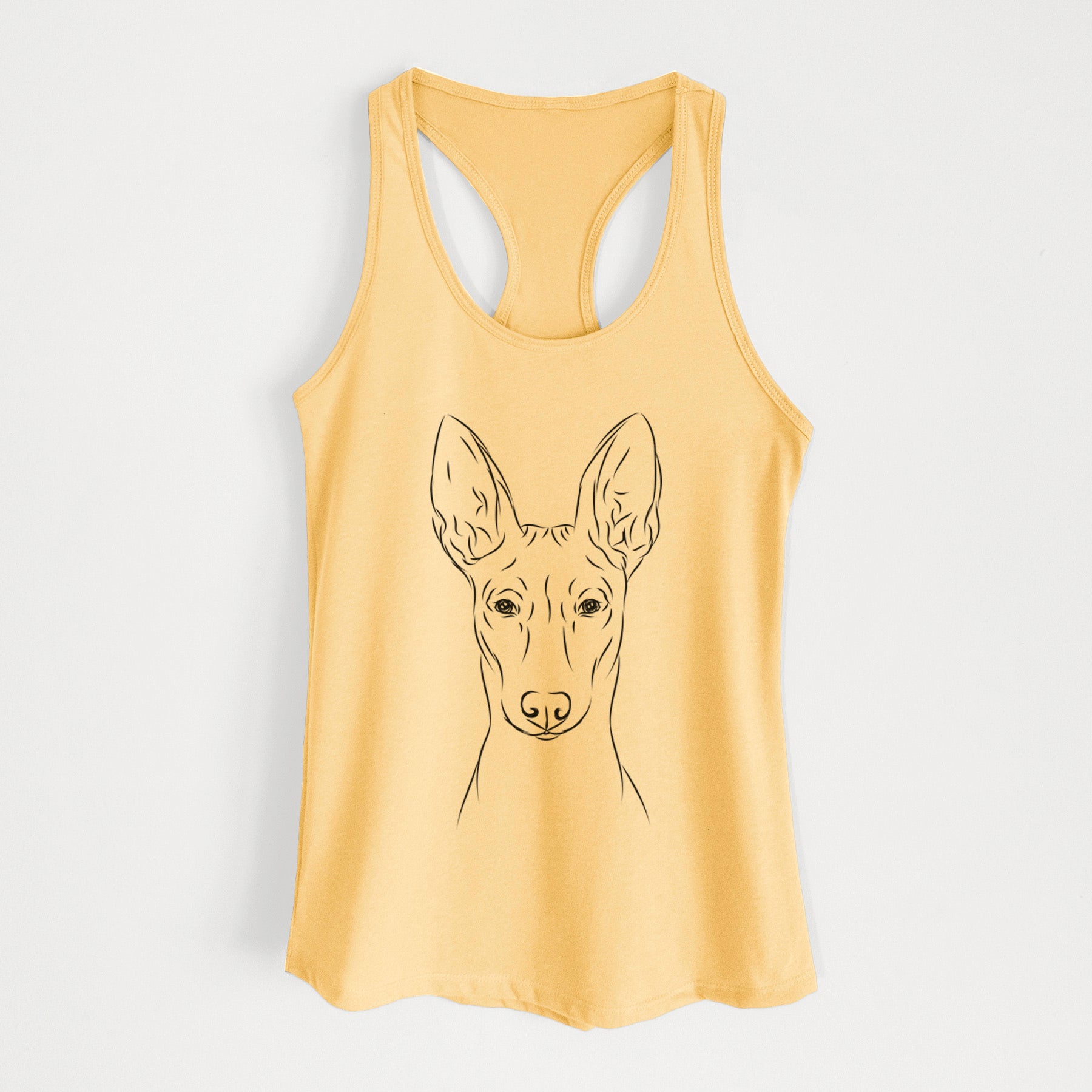 Ruadh the Pharaoh Hound - Women's Racerback Tanktop