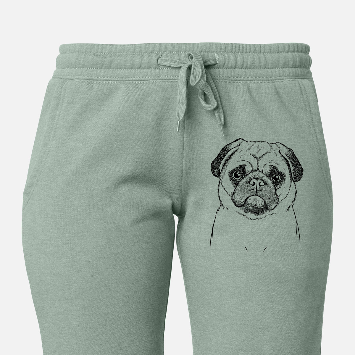 Ruby the Pug - Women&#39;s Cali Wave Joggers