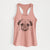 Ruby the Pug - Women's Racerback Tanktop