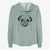 Ruby the Pug - Women's Cali Wave Zip-Up Sweatshirt