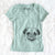 Bare Ruby the Pug - Women's V-neck Shirt