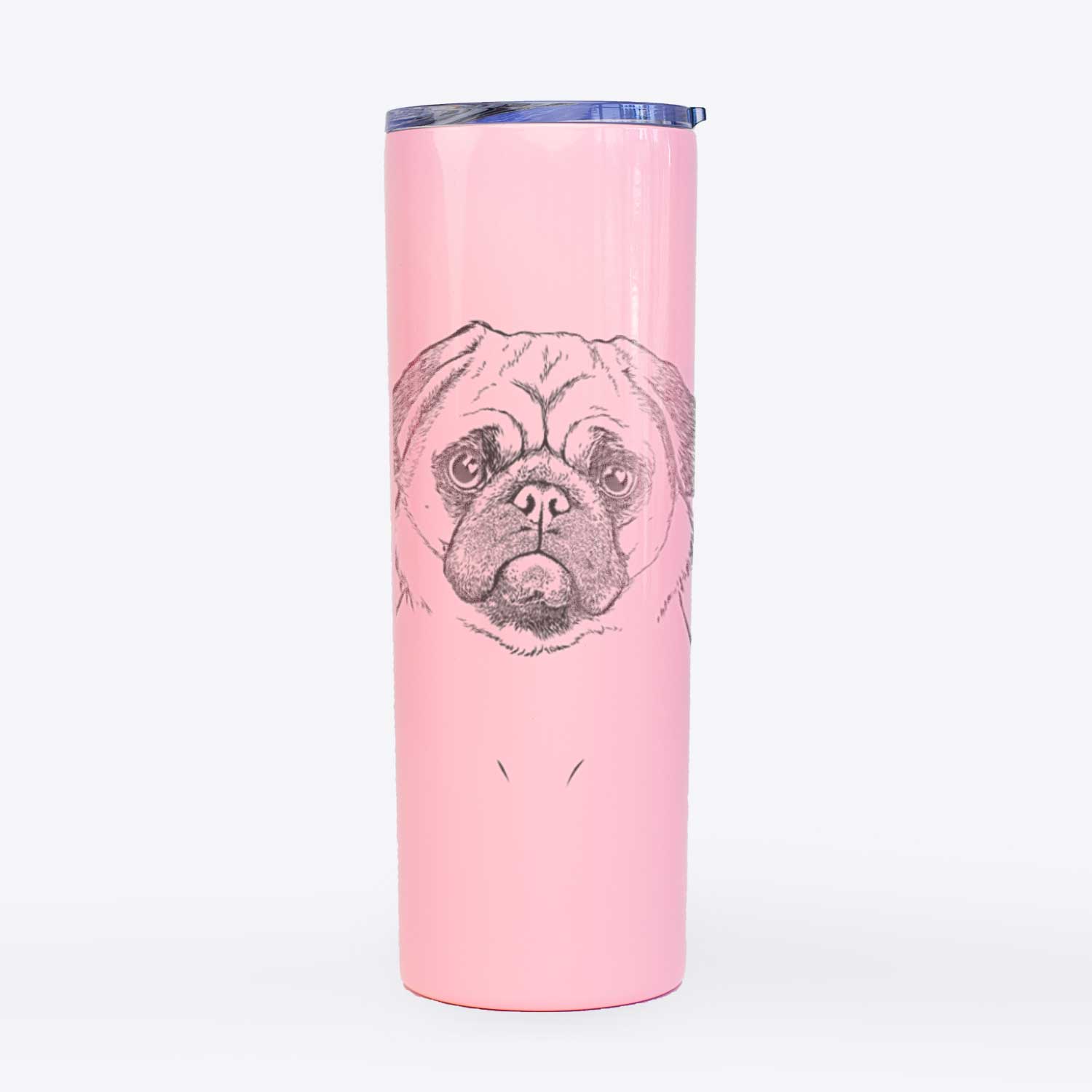 Ruby the Pug - 20oz Skinny Tumbler