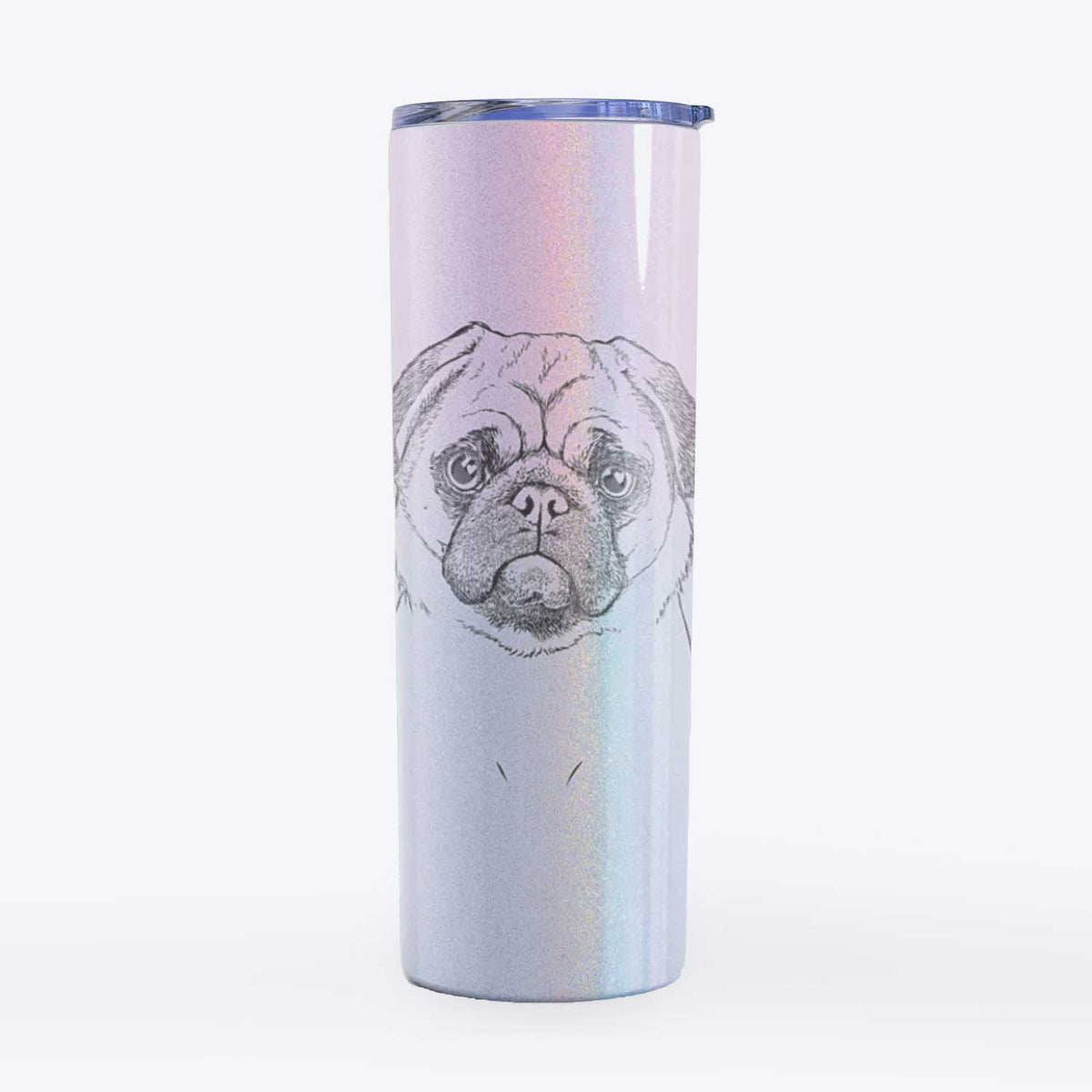 Ruby the Pug - 20oz Skinny Tumbler