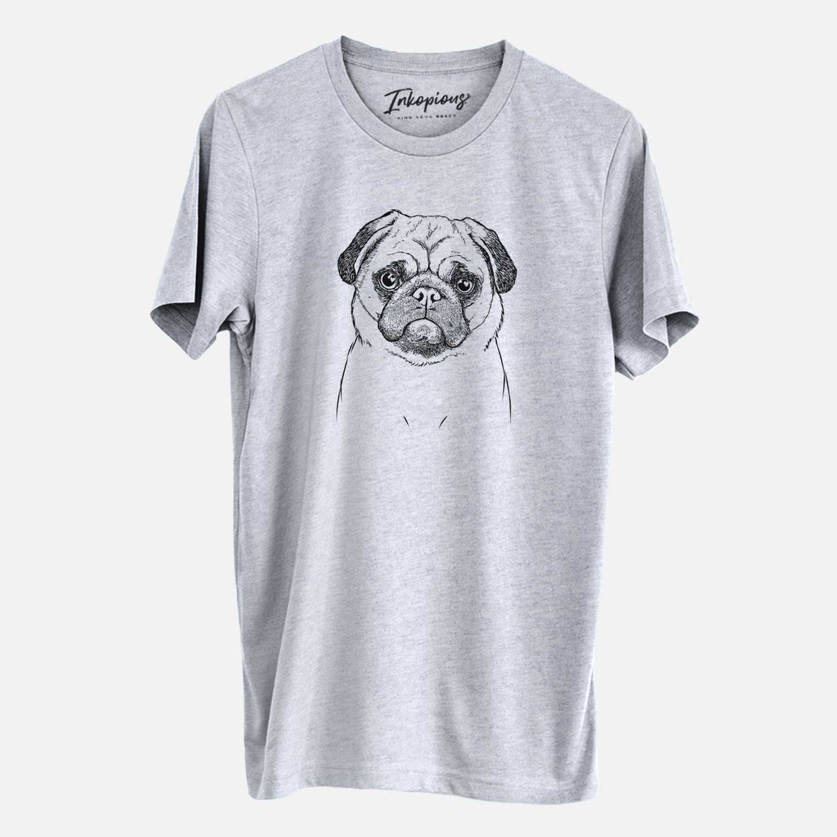 Bare Ruby the Pug - Unisex Crewneck