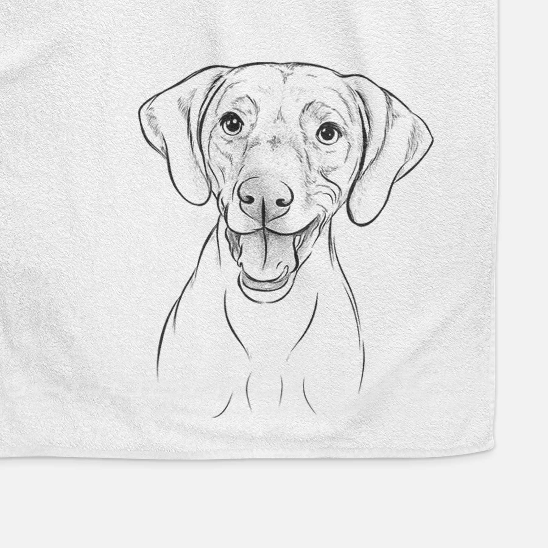 Ruby the Vizsla Decorative Hand Towel