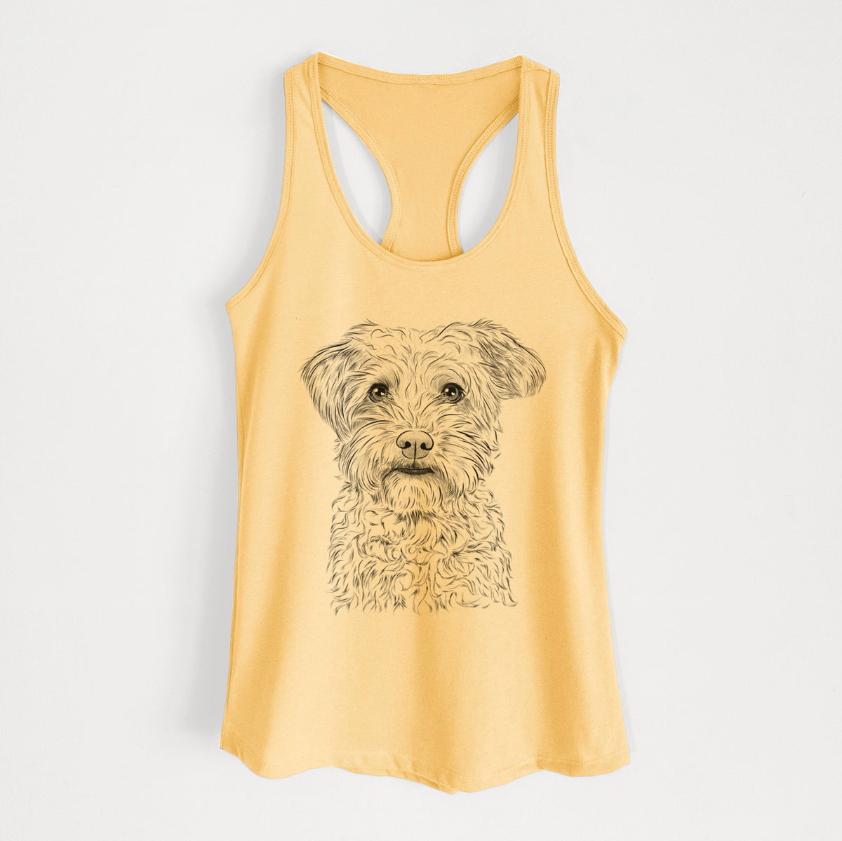 Rudy the Schnoodle - Women's Racerback Tanktop