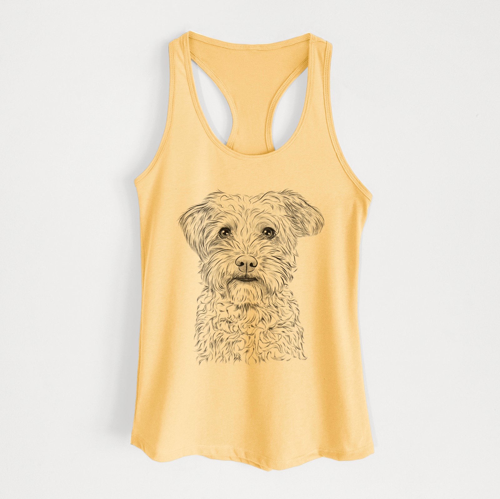 Rudy the Schnoodle - Women's Racerback Tanktop