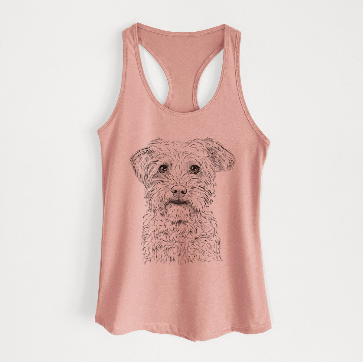 Rudy the Schnoodle - Women's Racerback Tanktop