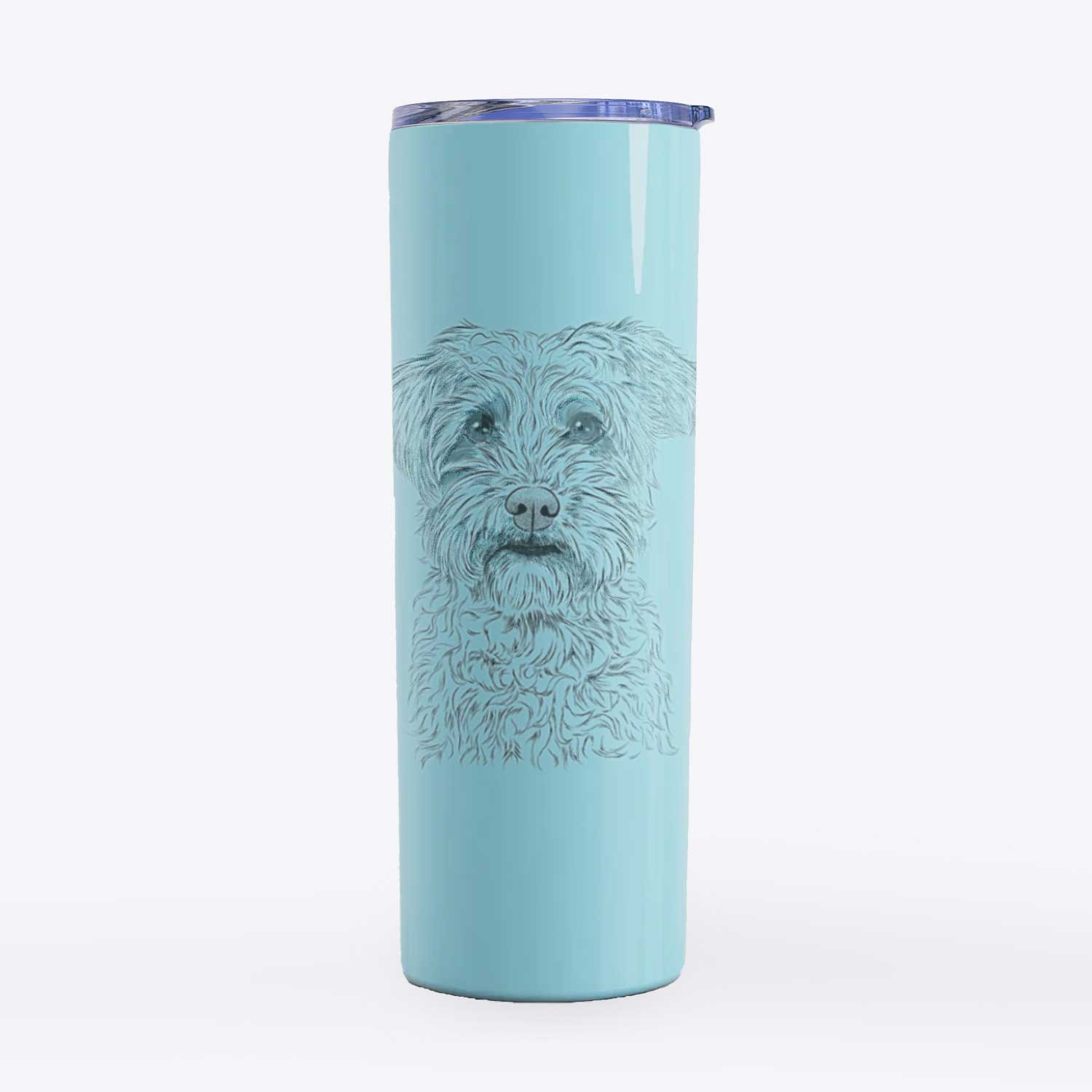 Rudy the Schnoodle - 20oz Skinny Tumbler