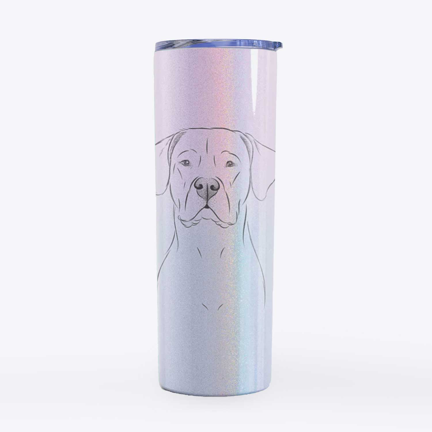 Rufio the Dogo Argentino - 20oz Skinny Tumbler