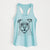 Rufus the American Bulldog - Women's Racerback Tanktop